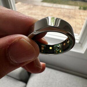 Oura Ring Heritage - Silver Size 11 Gen 2 (2020)